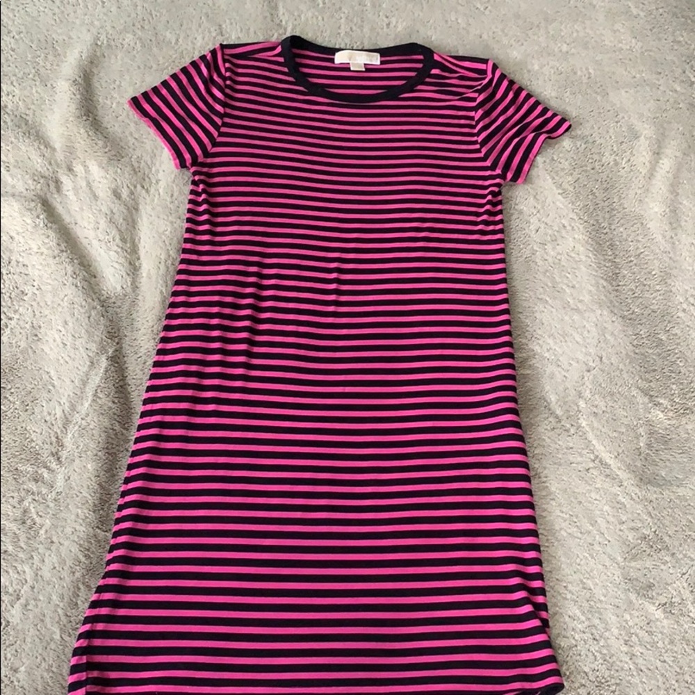 Michael Kors striped dress such a soft material.